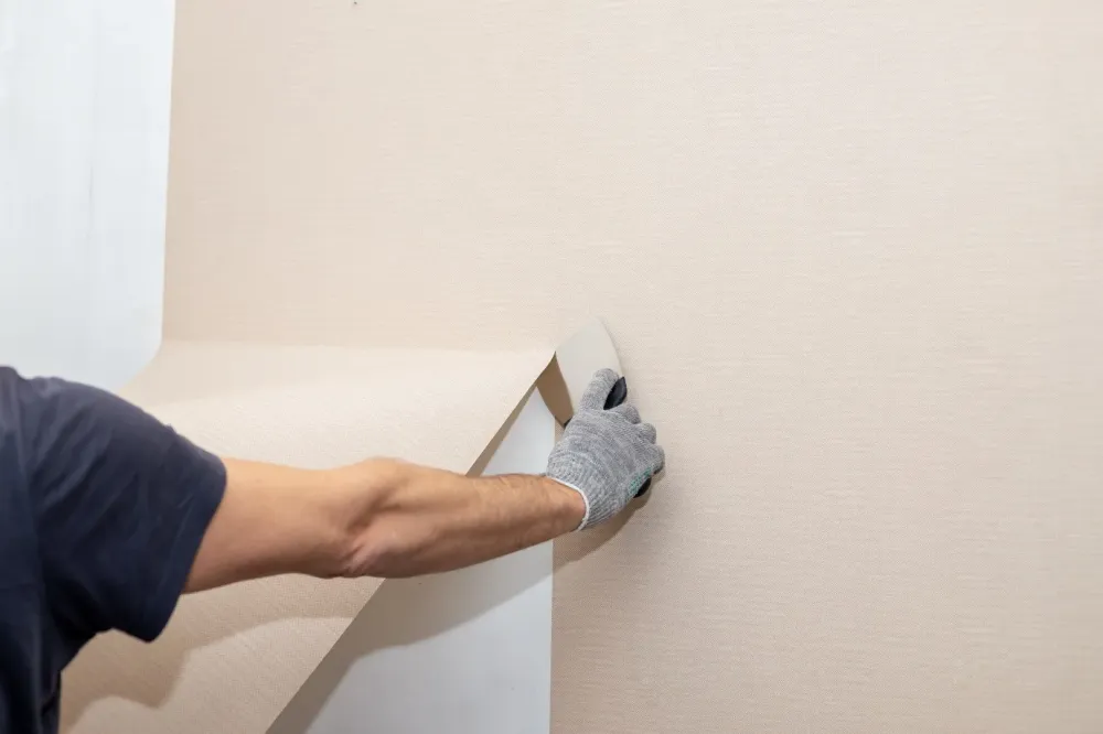 Pose de papier peint près de Luisant